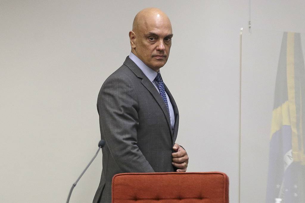 ALVO - Alexandre de Moraes: o objetivo era flagrar alguma inconfidência do ministro -