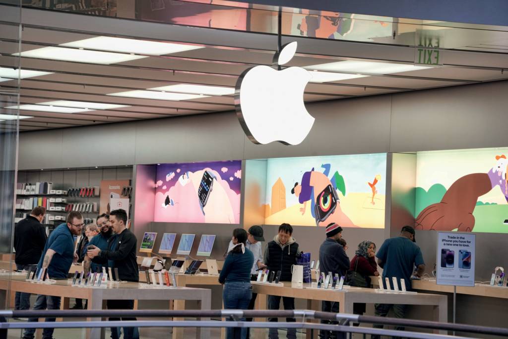 Apple APPLE STORE - Loja em Pittsburgh, nos EUA: o gigante da maçã não demitiu -