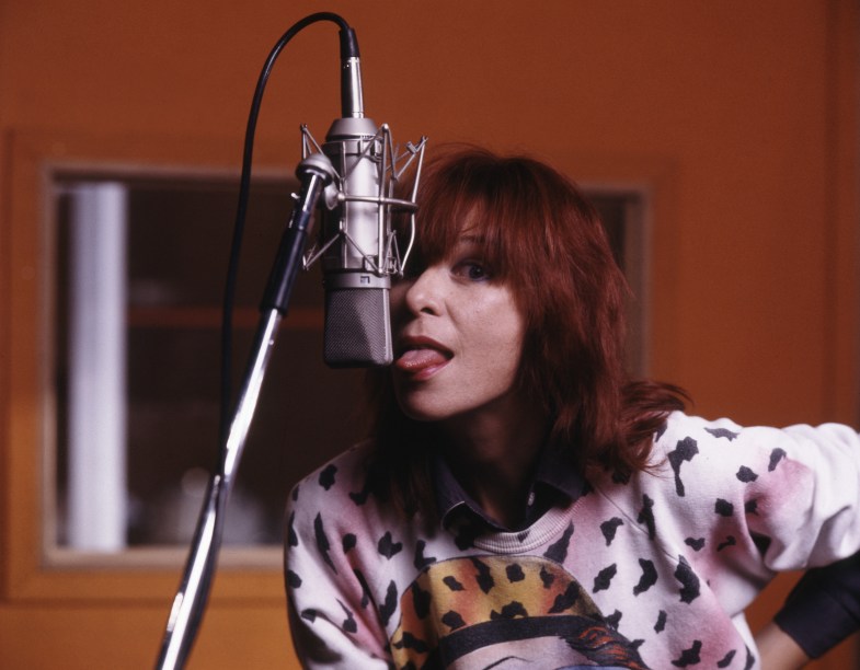 Rita Lee, cantora, em 1991 -