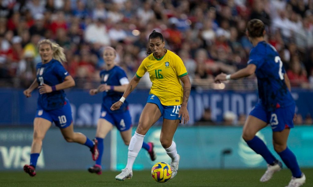 Brasil x EUA - futebol feminino