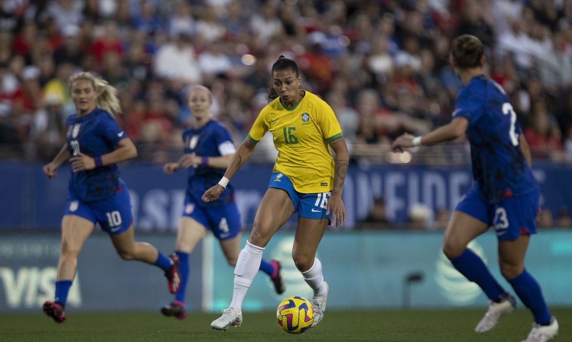 Brasil x EUA - futebol feminino
