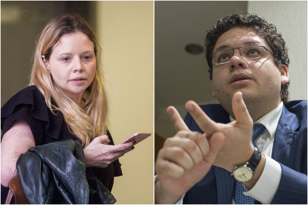 MENSAGENS - Danielle Cunha e Nythalmar: a deputada federal atribui ao advogado o “vazamento de provas” de operação -