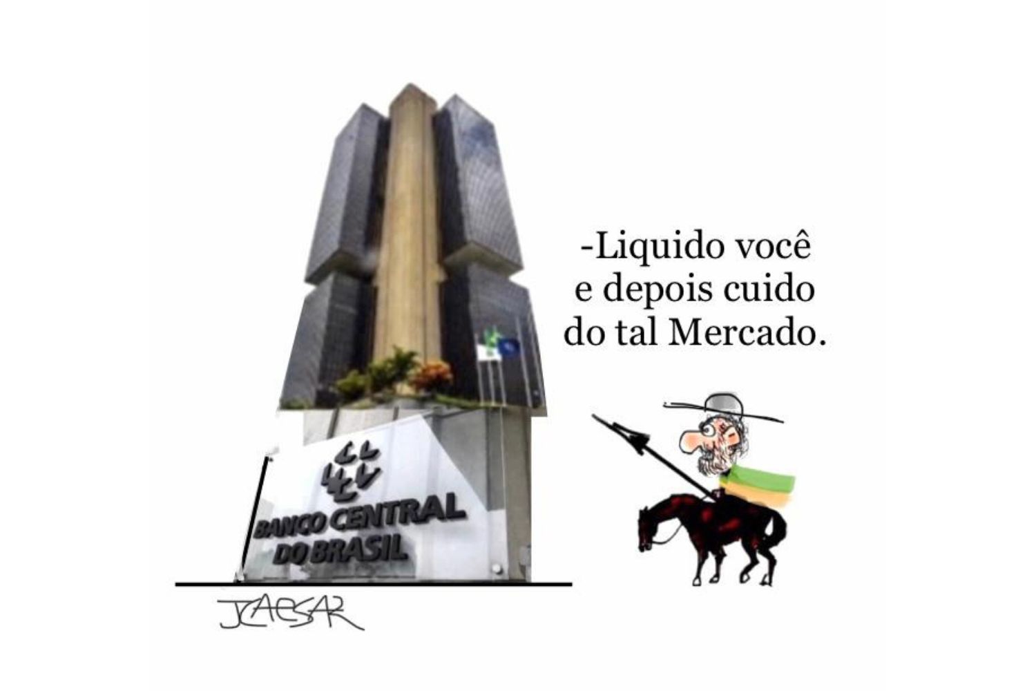 Charge do JCaesar | VEJA