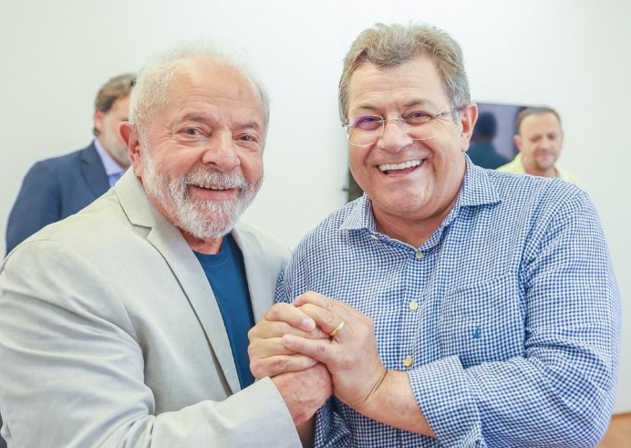 Emídio com Lula: nova frente parlamentar na Alesp