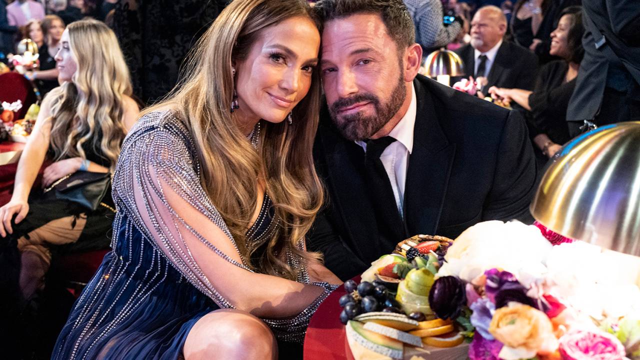 Jennifer Lopez e Ben Affleck no Grammy 2023 -