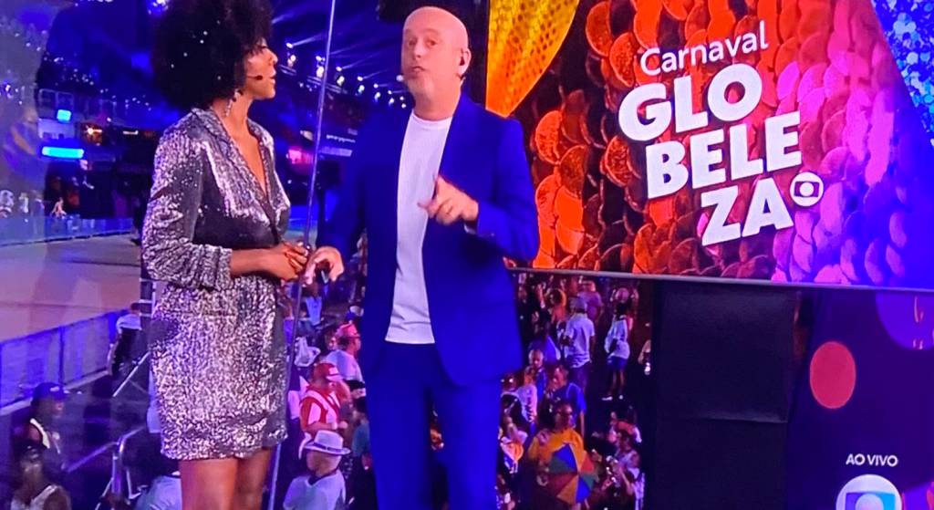 A constrangedora participação de Maju Coutinho na transmissão de carnaval