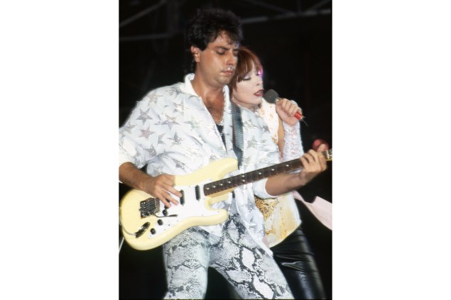Roberto de Carvalho e Rita Lee, em 1988 -
