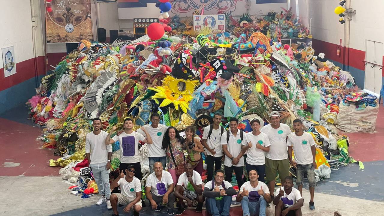 Projeto Sustenta Carnaval reduziu emissões de gases de efeito estufa na atmosfera.