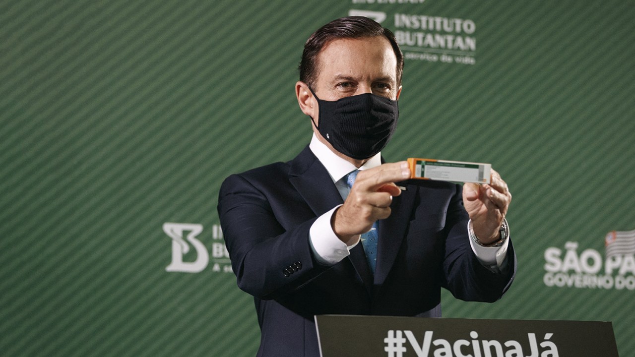 PIONEIRISMO - O ex-governador: esforço para iniciar a vacinação