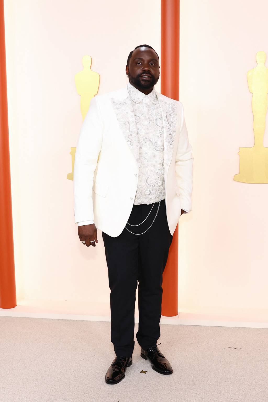 HOLLYWOOD, CALIFORNIA - MARCH 12: Brian Tyree Henry attends the 95th Annual Academy Awards on March 12, 2023 in Hollywood, California. Arturo Holmes/Getty Images /AFP (Photo by Arturo Holmes / GETTY IMAGES NORTH AMERICA / Getty Images via AFP)