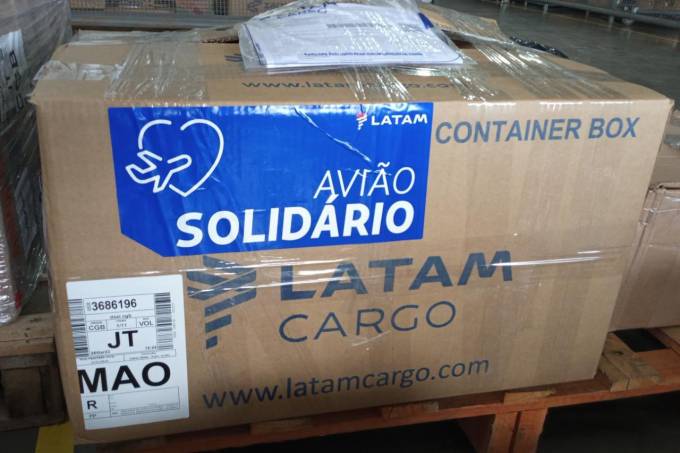 Latam transporta cinco toneladas em itens de socorro a indígenas yanomami