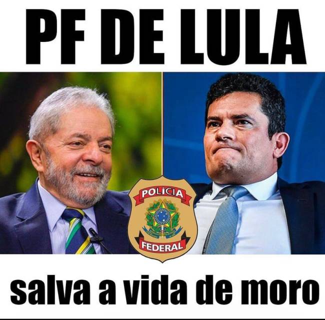 Publicação no canal do presidente Lula no Telegram
