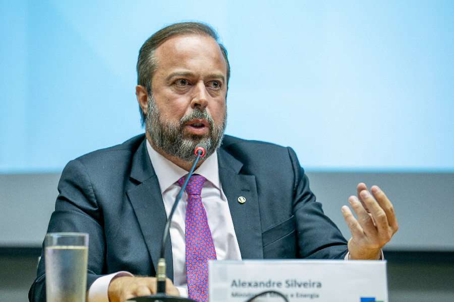 O ministro de Minas e Energia, Alexandre Silveira
