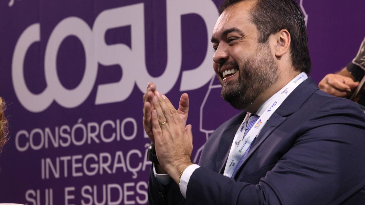 O governador do Rio de Janeiro, Cláudio Castro -