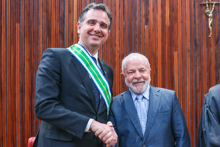 Rodrigo Pacheco e Lula