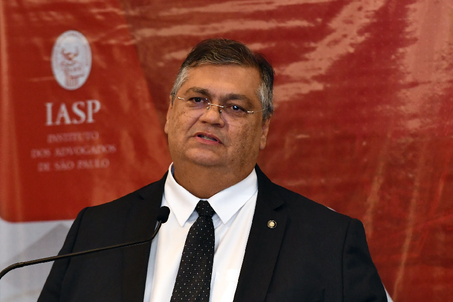 O ministro da Justiça, Flávio Dino