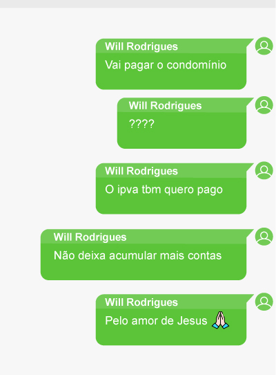 Conversa do casal: falta de dinheiro