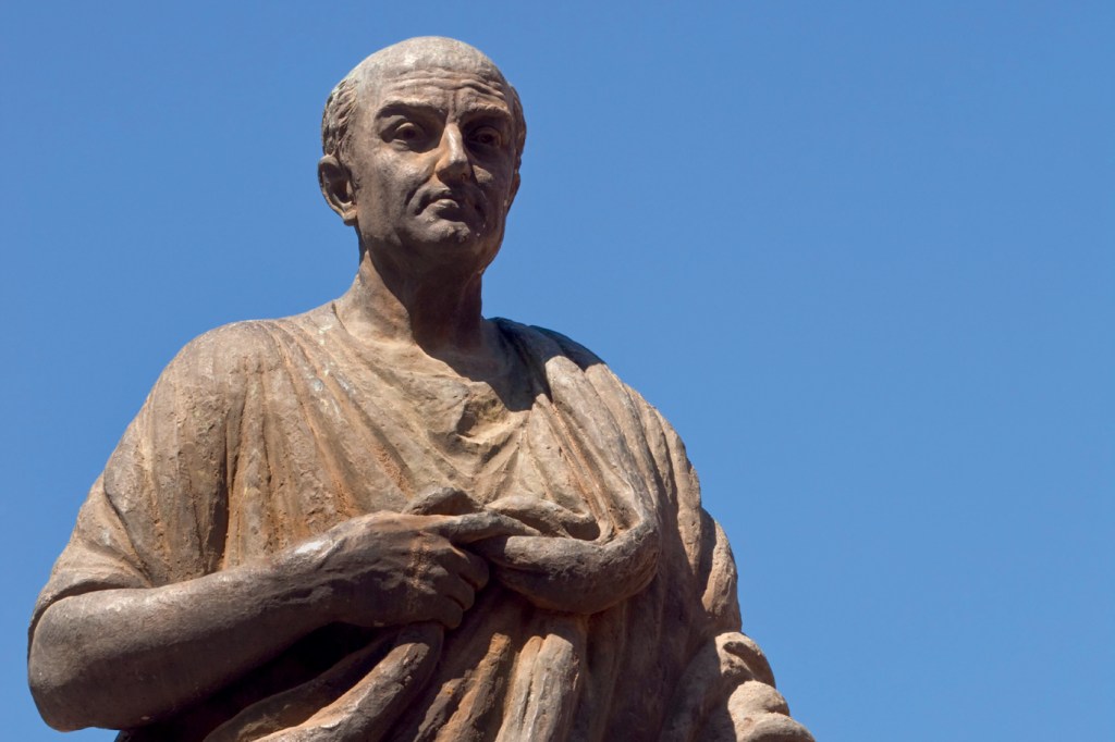 SÊNECA, preceptor de Nero e considerado um mestre da retórica -