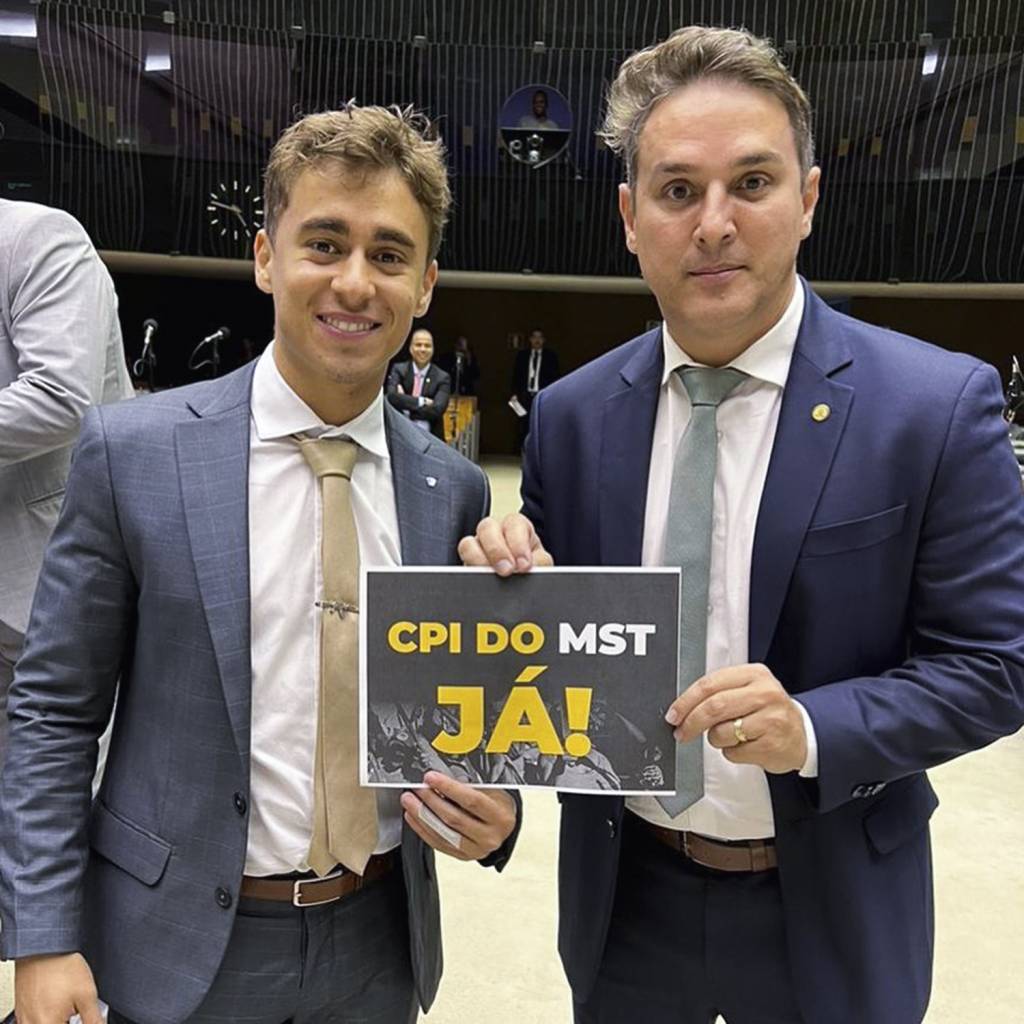 LUCIANO-ZUCCO-e-NIKOLAS-FERREIRA-2023-3-a.jpg BARULHO - Congresso: deputados têm assinaturas suficientes para CPI