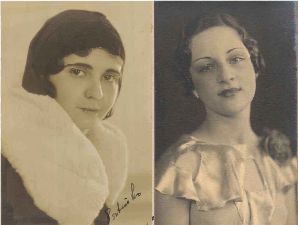 Carmen Portinho e Dea Torres Paranhos na década de 1930 -