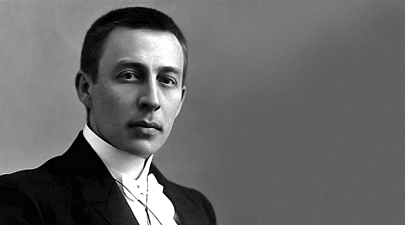 O compositor russo Sergei Rachmaninoff
