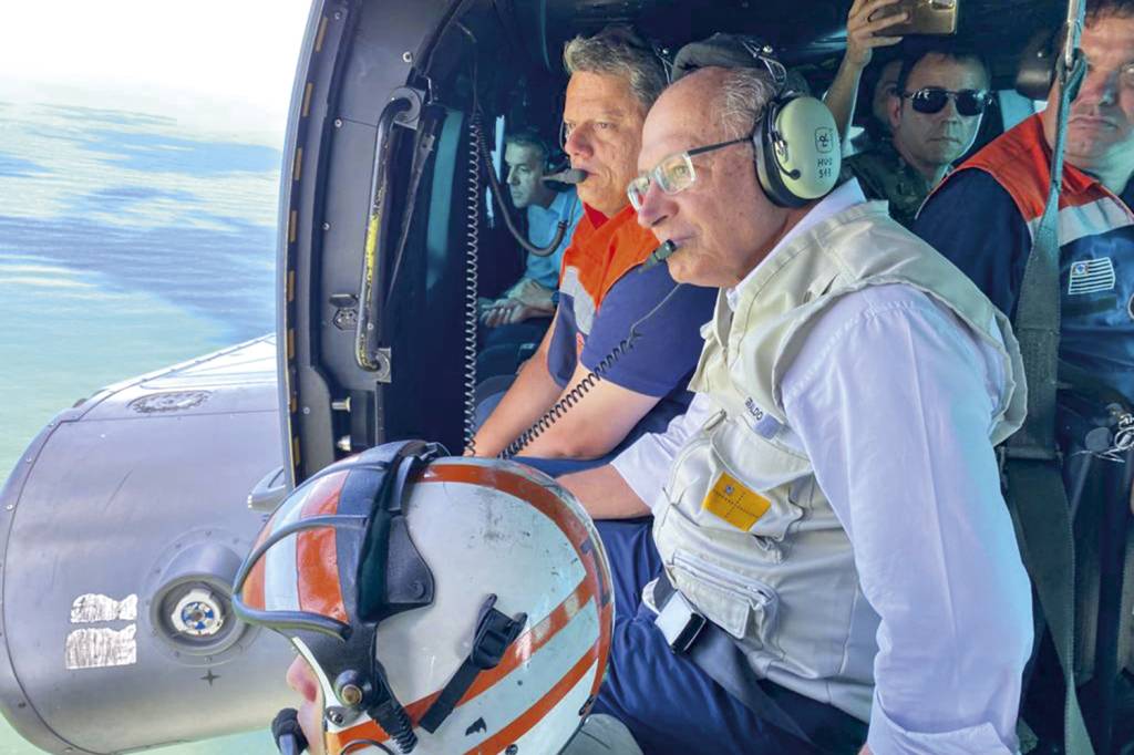 PARCERIA - O governador com Alckmin: esforço conjunto
