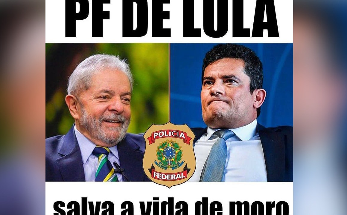 Publicação no canal do presidente Lula no Telegram