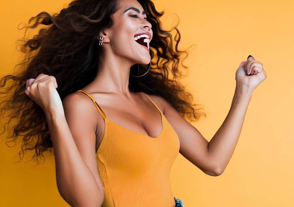 Imagem criada ao pedir, em inglês, para o programa gerar imagens realísticas deuma mulher brasileira -