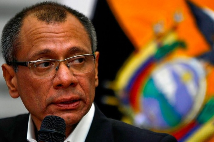 O ex-vice-presidente do Equador Jorge Glas