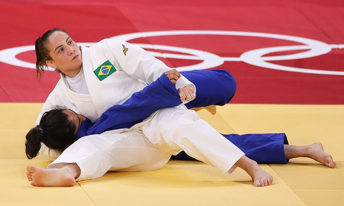A judoca Maria Portela