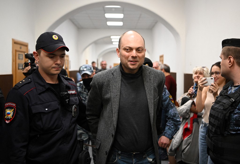 Russian opposition activist Vladimir Kara-Murza
