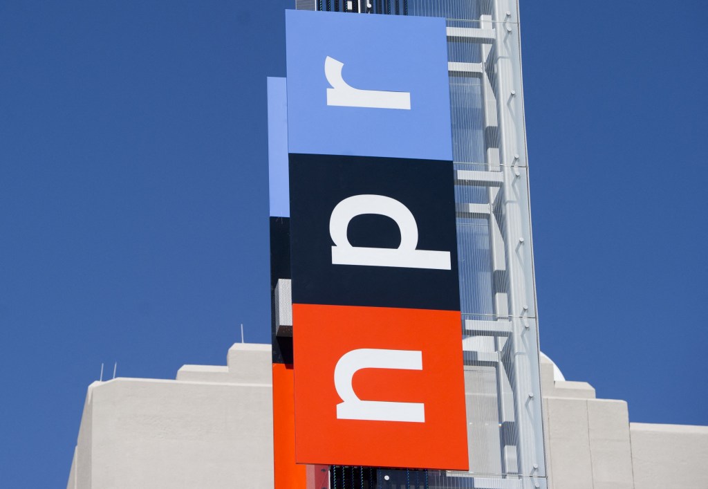 (FILES) In this file photo taken on September 17, 2013, the headquarters for National Public Radio (NPR) in Washington, DC. - NPR on April 12, 2023, said it would "no longer remain active" on Twitter, accusing the platform owned by Elon Musk of undermining its credibility and sowing doubt over its editorial independence. NPR's clean break from Twitter comes after the highly respected news broadcaster had already suspended tweets from its main account when it received a label on the platform that it was "state affiliated media". (Photo by Saul LOEB / AFP)