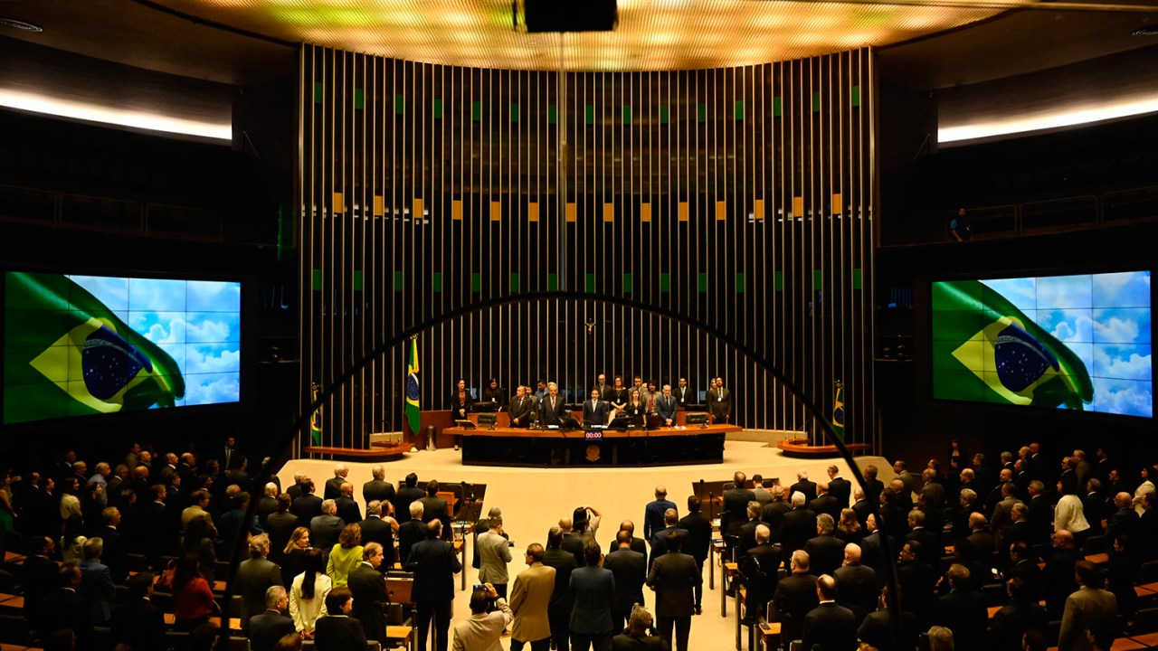 CâMARA DOS DEPUTADOS, EM BRASÍLIA: Apresentação da Agenda Legislativa no Congresso