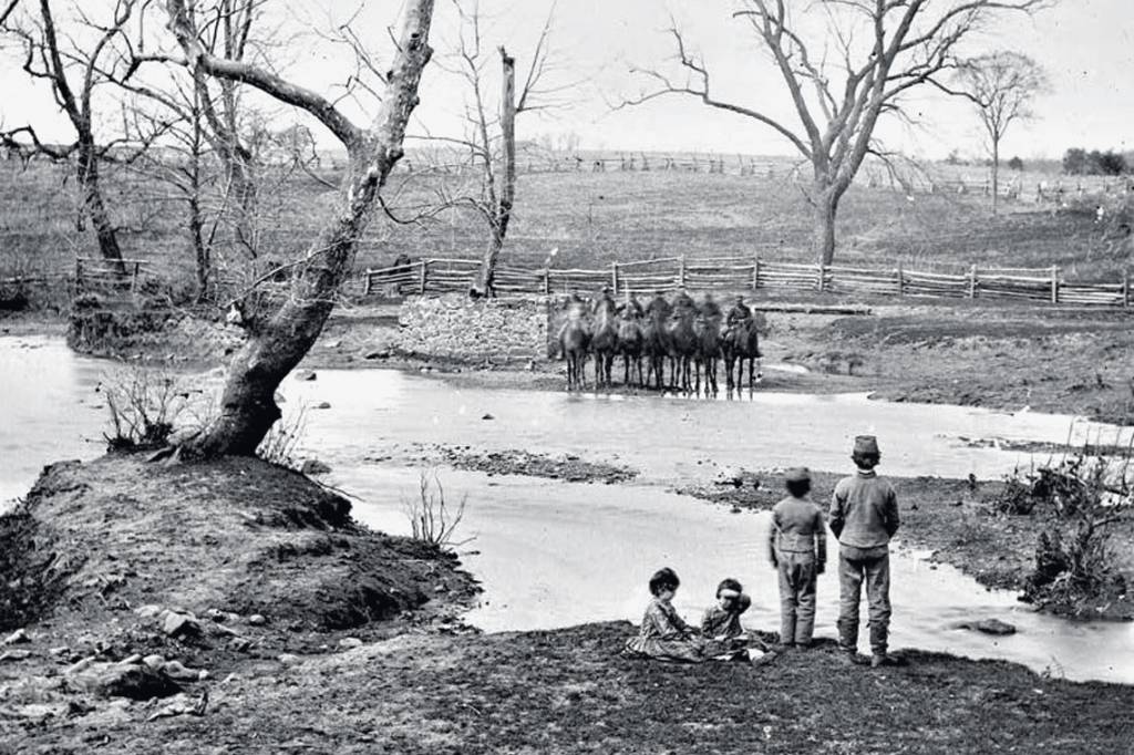 PIONEIRISMO - Batalha de Bull Run, nos EUA, em 1861: primeiros curiosos