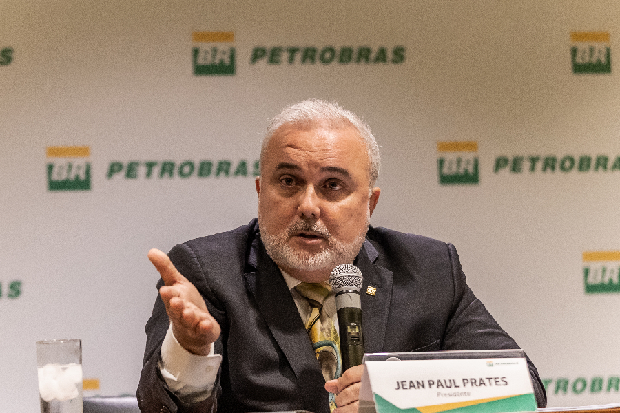 O presidente da Petrobras, Jean Paul Prates