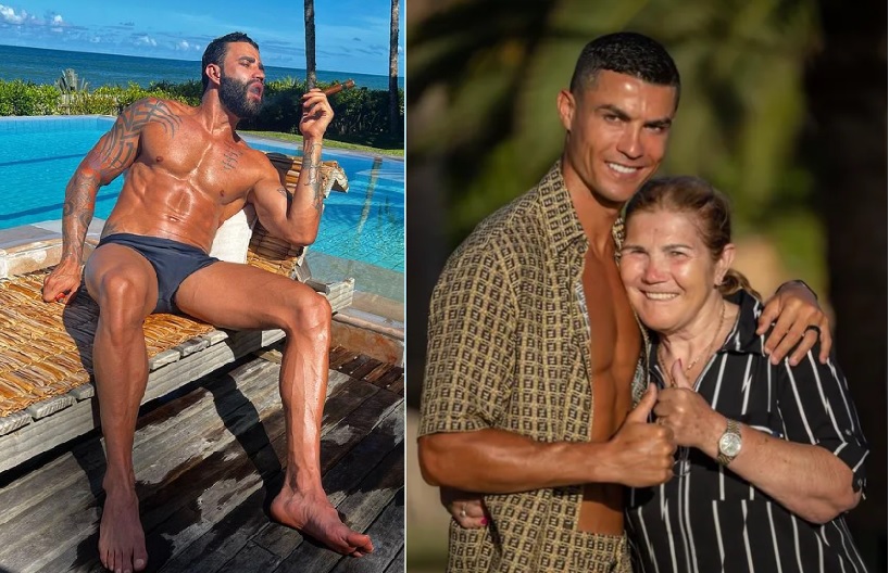 Gustavo Lima, Cristiano Ronaldo e a mãe