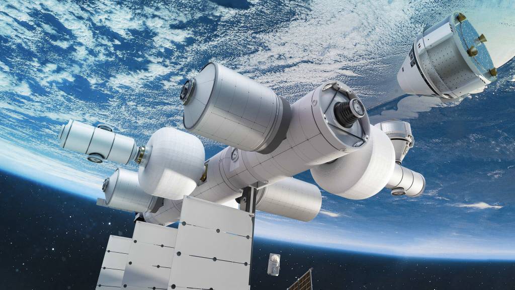 Orbital-Reef-Space-Station_NYTIMES-2021-01.jpg FUTURO - Orbital Reef, nave construída por Jeff Bezos: lançamento em 2027