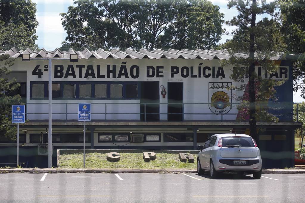 PRISÃO-ANDERSON-TOREES-4-BP-POLICIA-BRASILIA-2023-02.jpg EXPECTATIVA - Sala-cela: a classe política está atenta ao que se passa no quartel