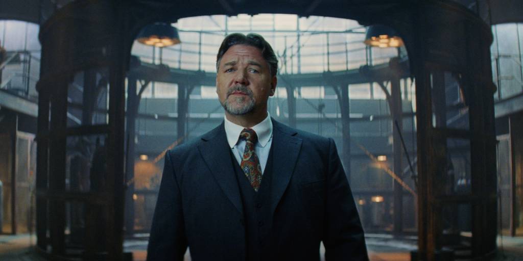 Russell Crowe como o doutor Henry Jekyll em 'A Múmia' -