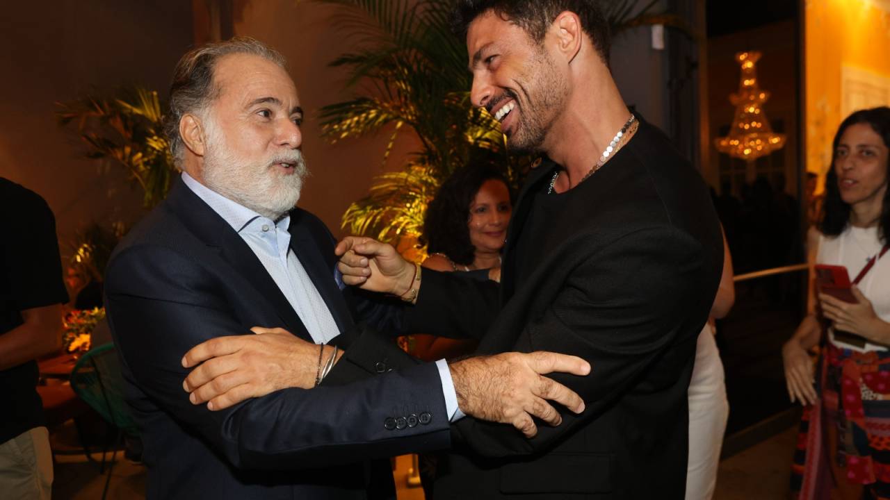 Tony Ramos e Cauã Reymond -