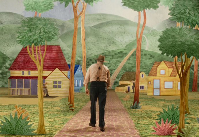 beauis Joaquin Phoenix em sequência animada do filme 'Beau Tem Medo'