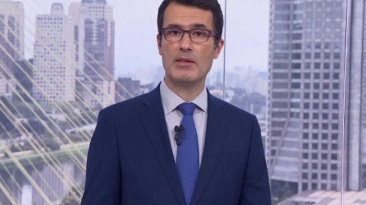 Fabio Turci, apresentador do 'SP1', da Globo