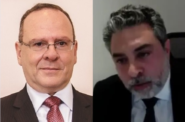 O desembargador Marcelo Malucelli e o advogado Rodrigo Tacla Duran