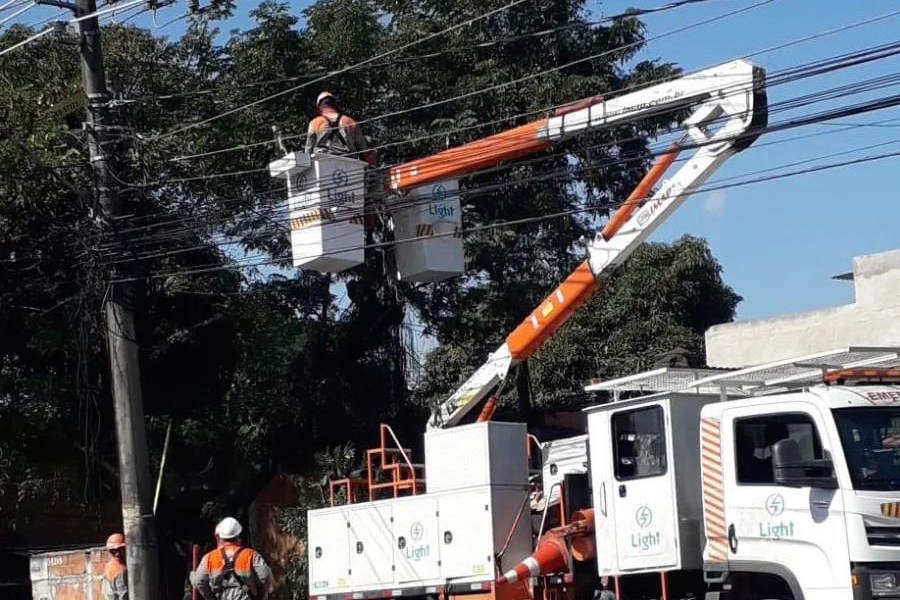 A companhia de energia Light