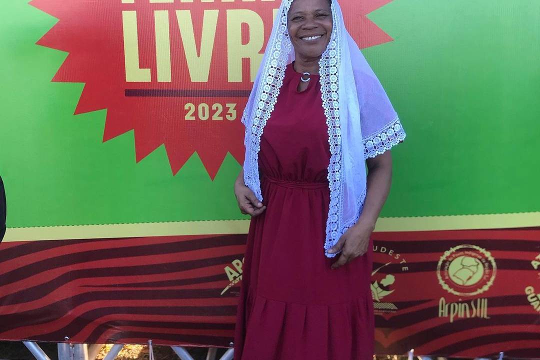 Irmã Mônica na 19° edição do acampamento Terra Livre
