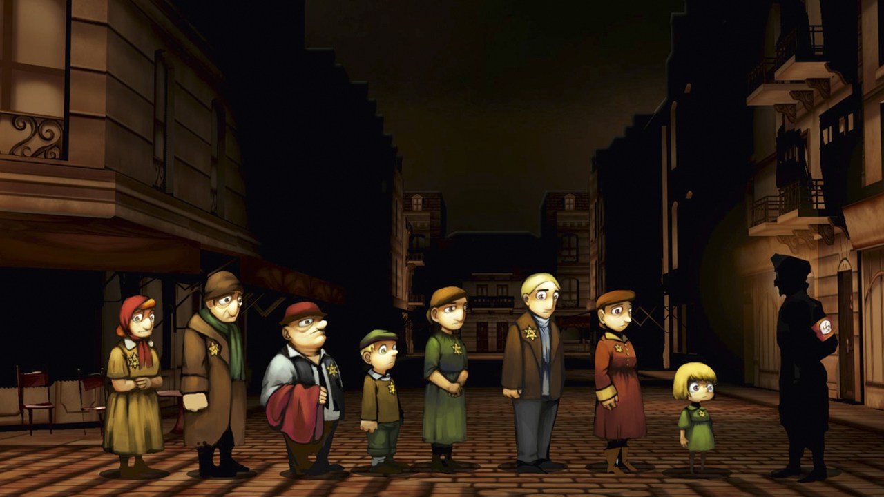 CORAGEM - Cena de The Light in the Darkness: game ensina usuários sobre os horrores impostos pelo nazismo na Europa