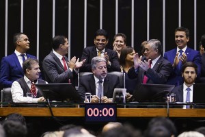 BOA SINTONIA - Lira: parceria com o presidente da Câmara dos Deputados foi fundamental para o avanço do projeto
