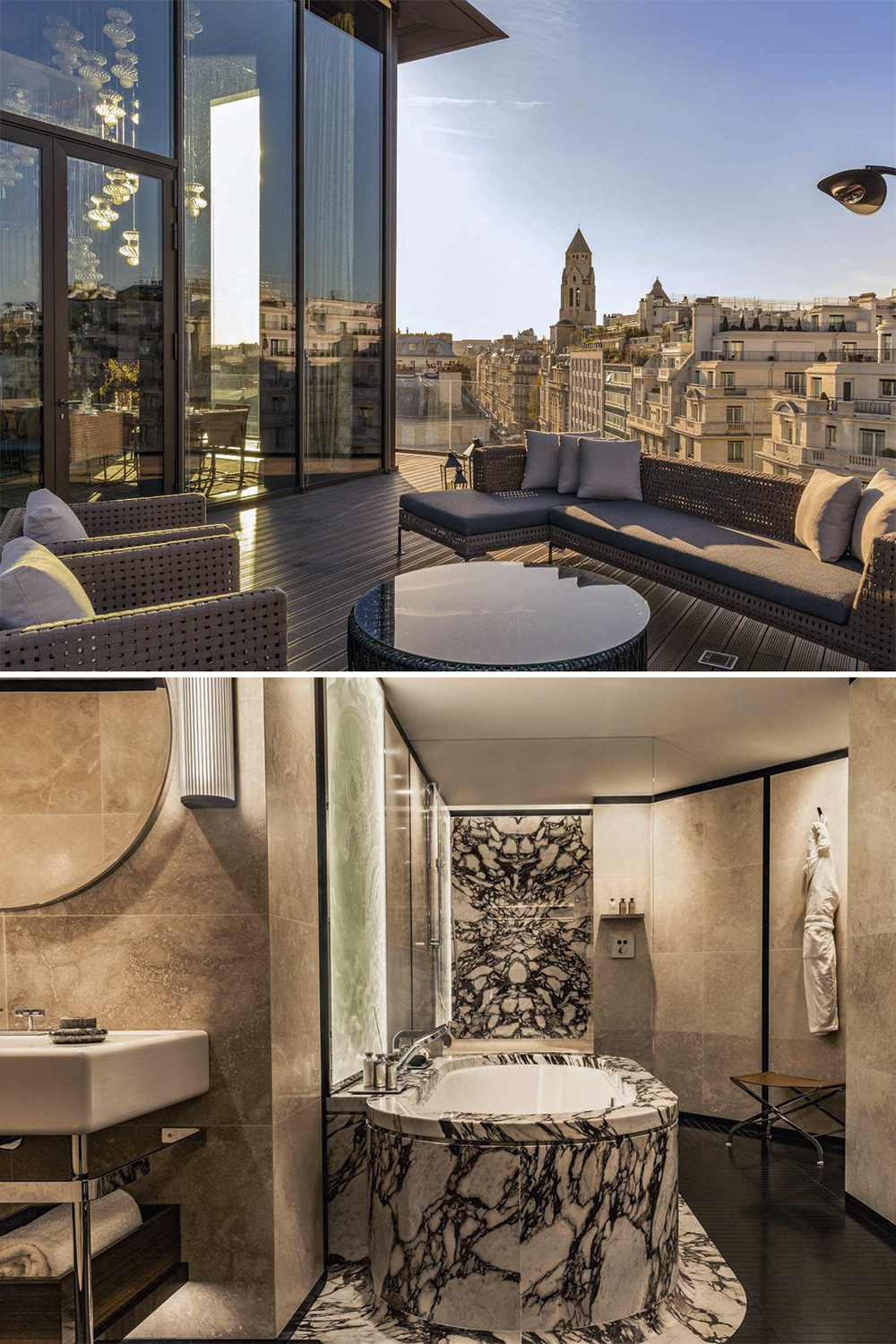 BULGARI - Inaugurado em 2021, o magnífico espaço em Paris é um dos oito hotéis assinados pela centenária marca italiana. Outros quatro deverão ser abertos até 2026.