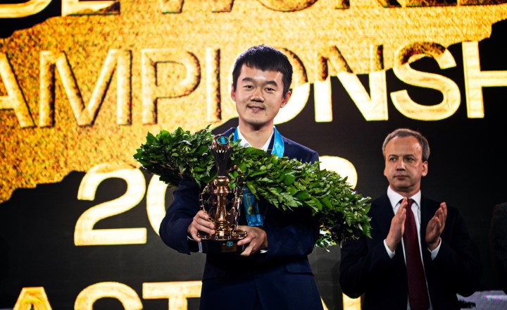 O campeão do mundo de xadrez é pela primeira vez um chinês - ZAP