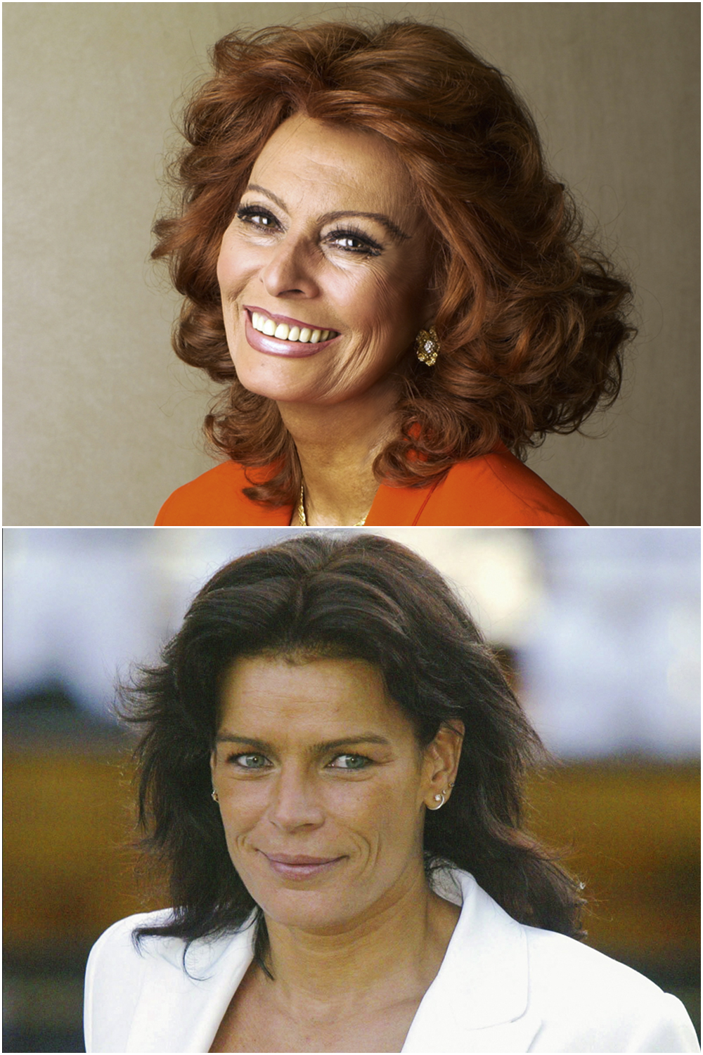 ESTRELAS - Lista vip: Sophia Loren (no alto) e Stéphanie de Mônaco estão no rol das operadas pelo “professor”